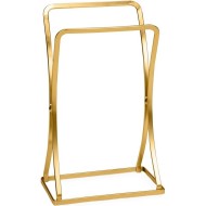 Porta Toalha Para Lavabo 31,5 Cm Altura Linha Dourado Fosco